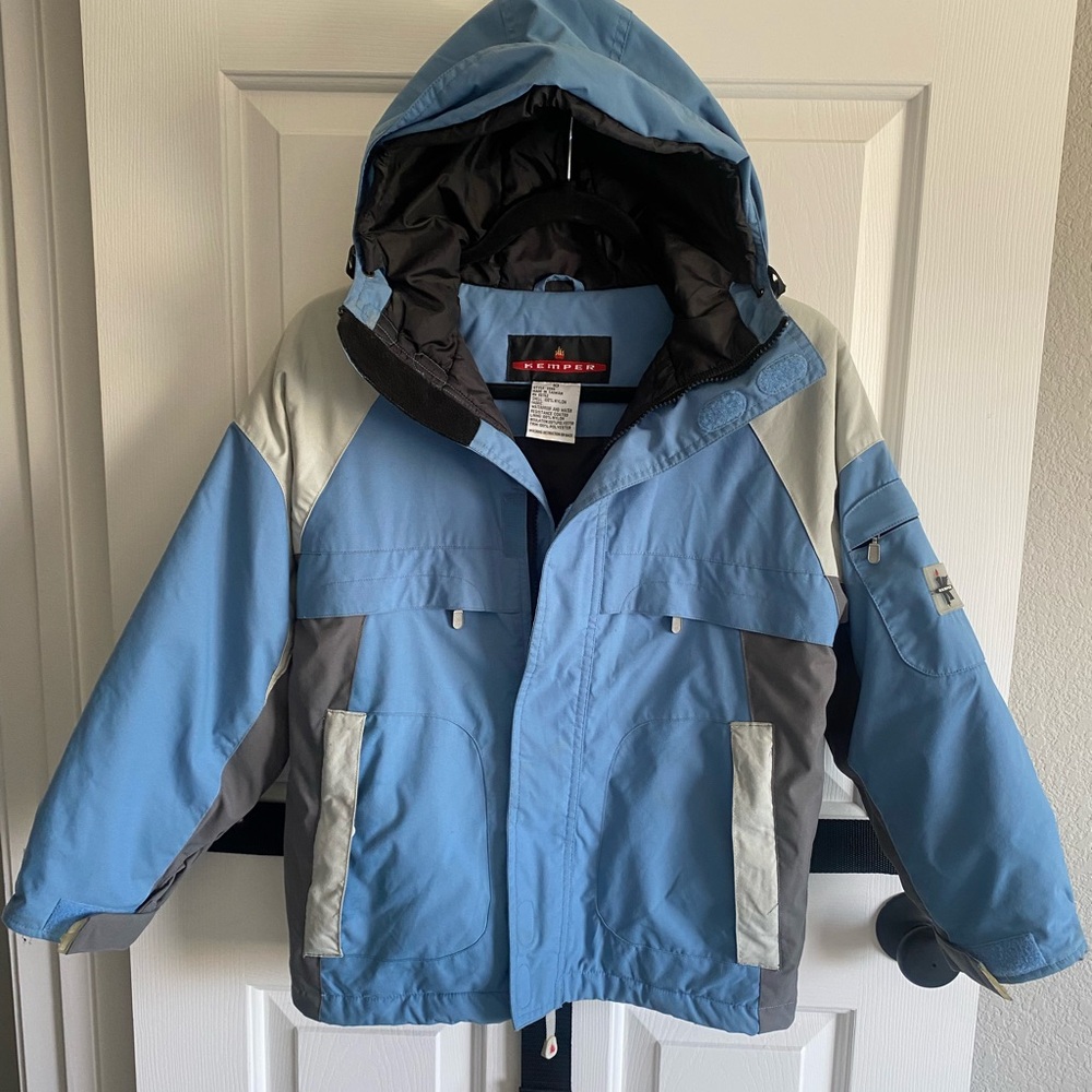 Kemper Water proof and water Resistant coated Kid Jacket size 10